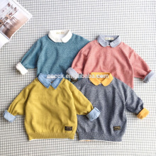 P18B16TR children's boy's 100% cotton sweater